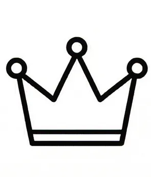a crown with a crown on top.webp